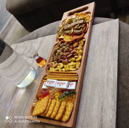 سینی چوبی پذیرایی